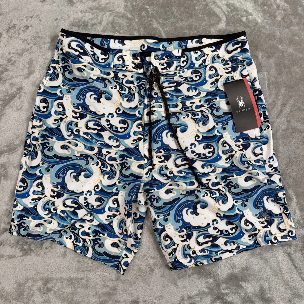 New Spyder Men's Swim Shorts Trunks - Size XXL